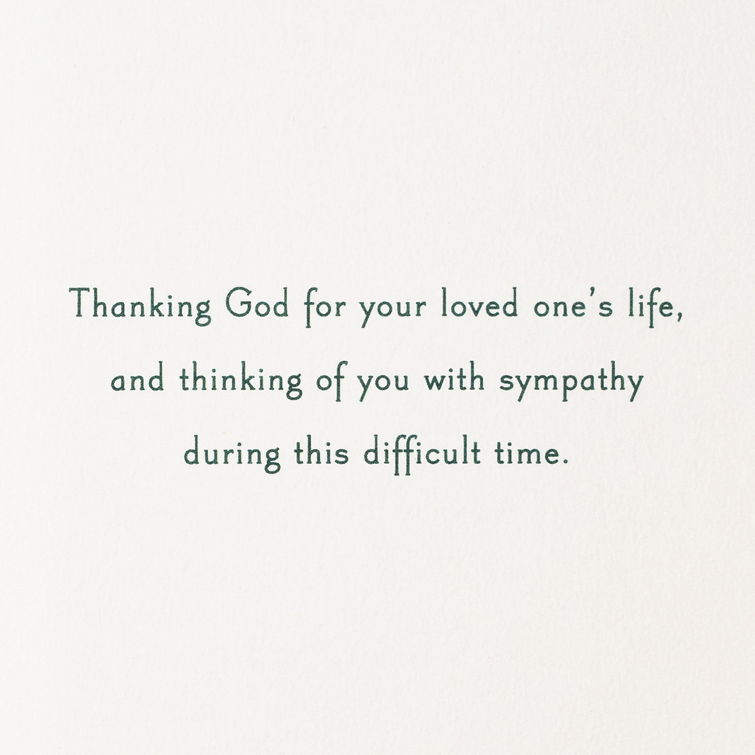 Flowers in Glass Jar Christian Sympathy Card Sentiment image number 2