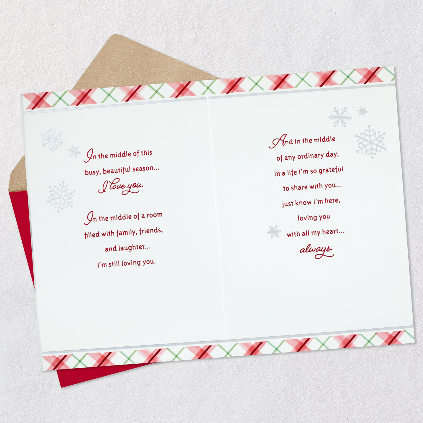 Love You Always Christmas Card for Husband for only USD 6.59 | Hallmark