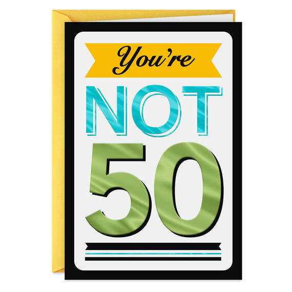 Years of Experience Funny 50th Birthday Card, , large image number 1