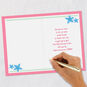 Penguin on Pink Christmas Card for Great-Granddaughter Signing card image number 6
