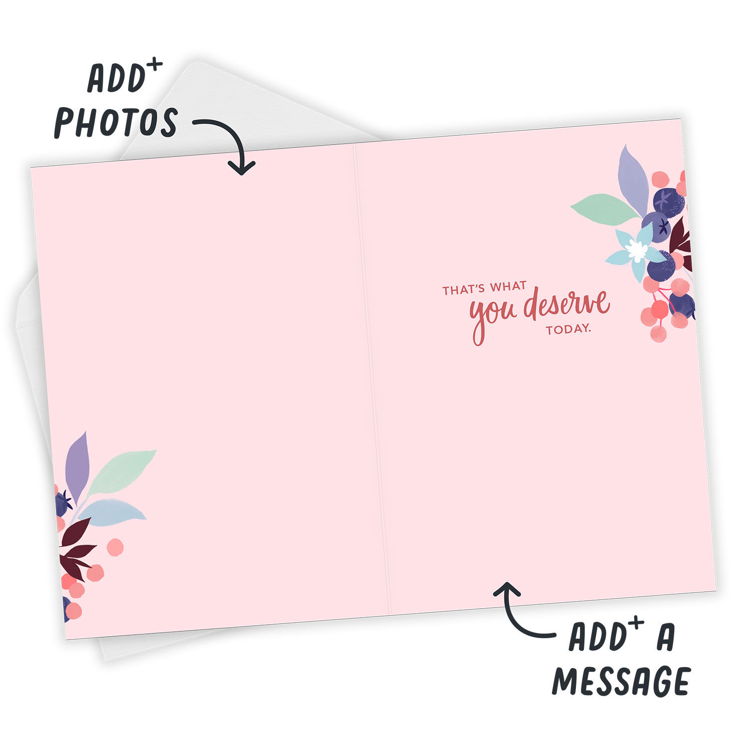 Fancy Layered Cake Custom Birthday Card, , large image number 3