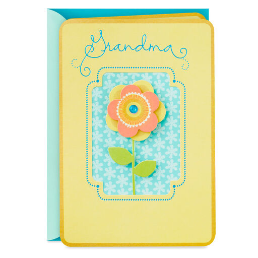 Sunshine and Smiles Mother's Day Card for Grandma, 