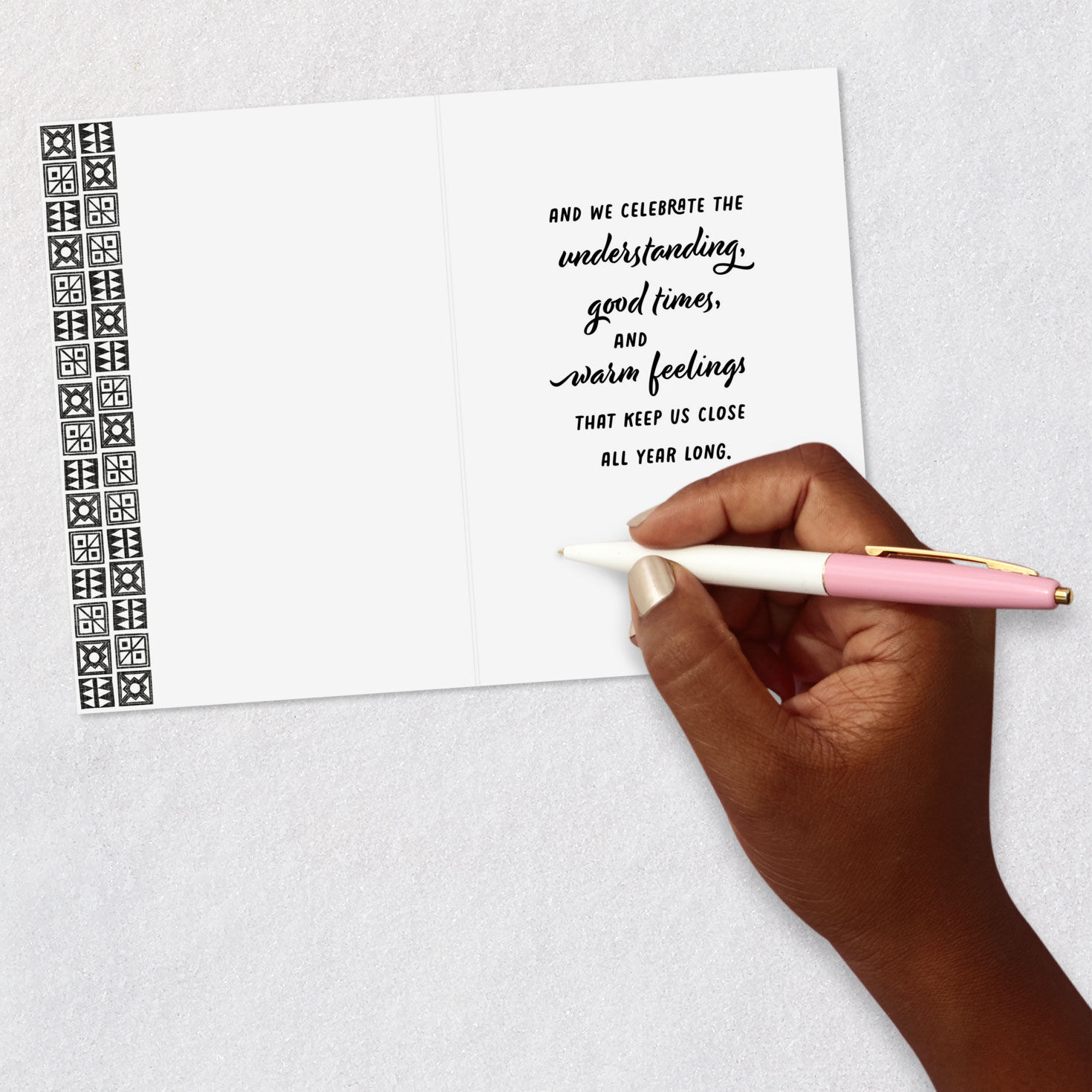 A Time of Reflection and Gratefulness Assorted Kwanzaa Cards, Pack of 6, , large image number 5