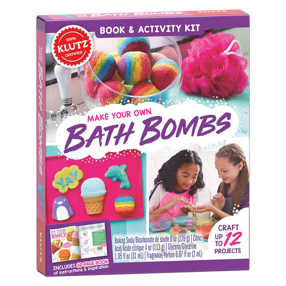 Scholastic Klutz Make Your Own Bath Bombs Kit