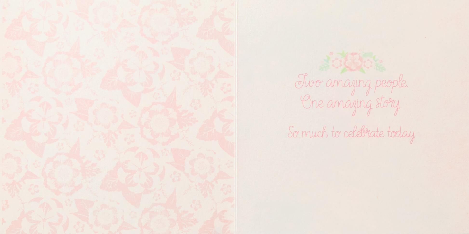 So Much to Celebrate Wedding Card