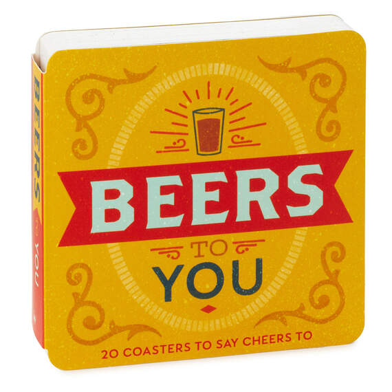 Beers to You: 20 Coasters to Say Cheers to Book, , large image number 1