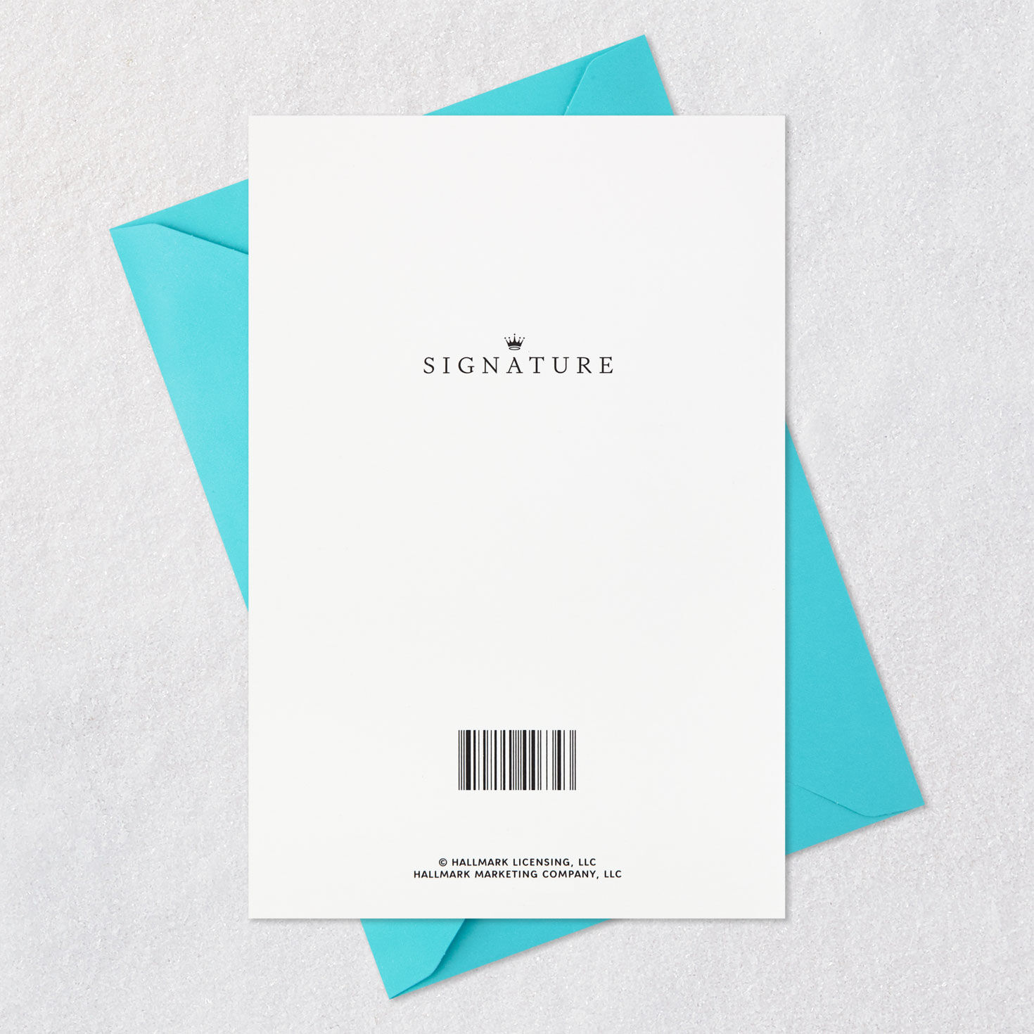 Pink Unicorn Birthday Card for Kids Card Back with Envelope image number 7