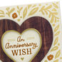 Wooden Heart Photo Frame Magnet Anniversary Card Pop-up Card Detail image number 5