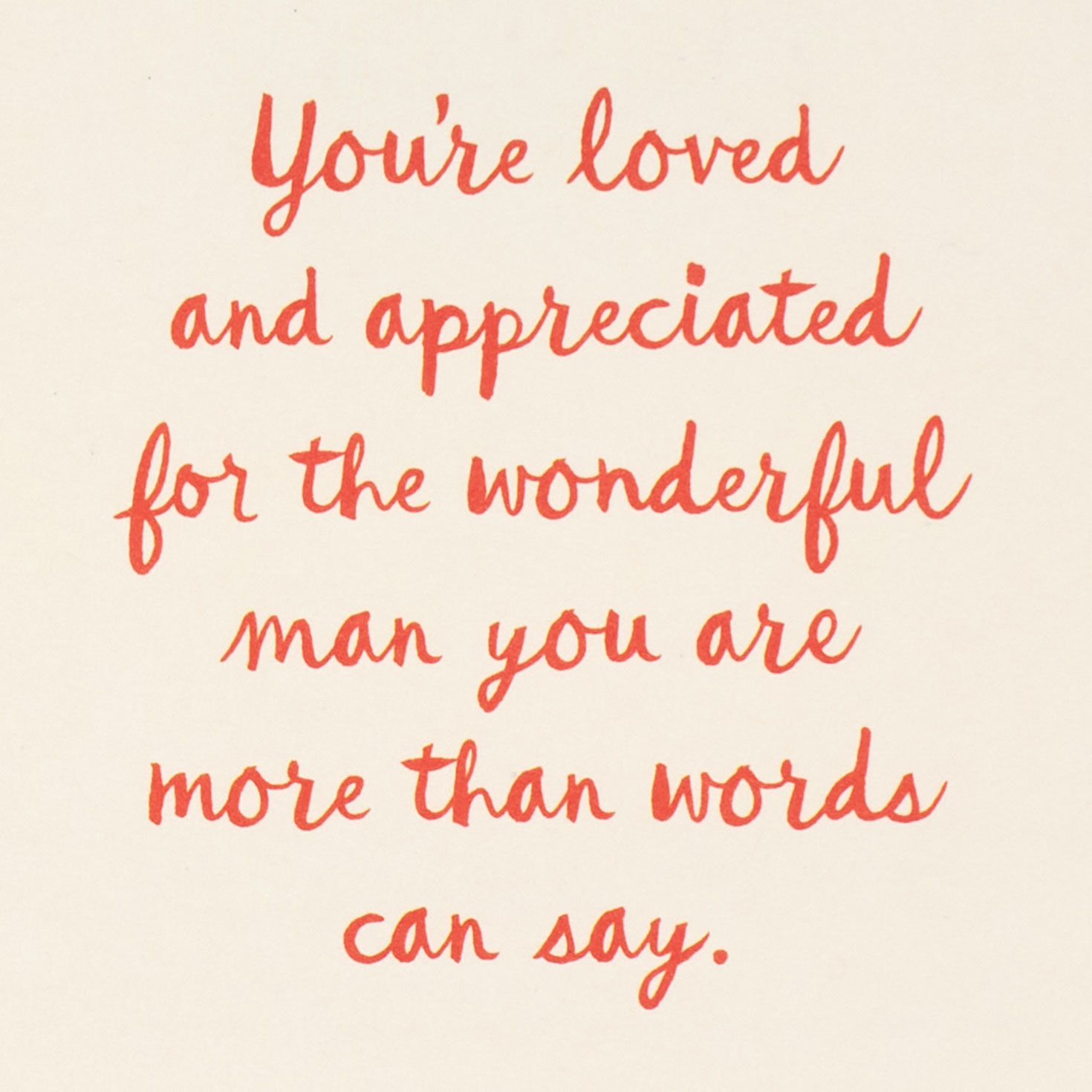 Blue and Orange Religious Dad Father's Day Card Sentiment image number 2