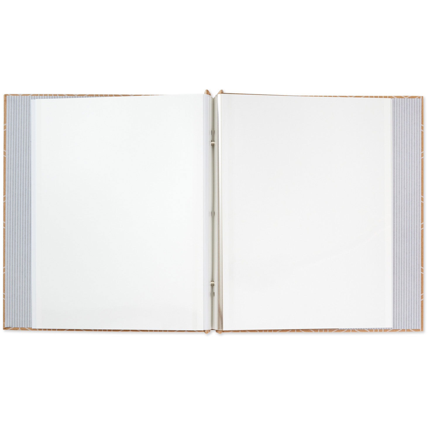 Hexagons on Kraft Large Refillable Photo Album, , large image number 3