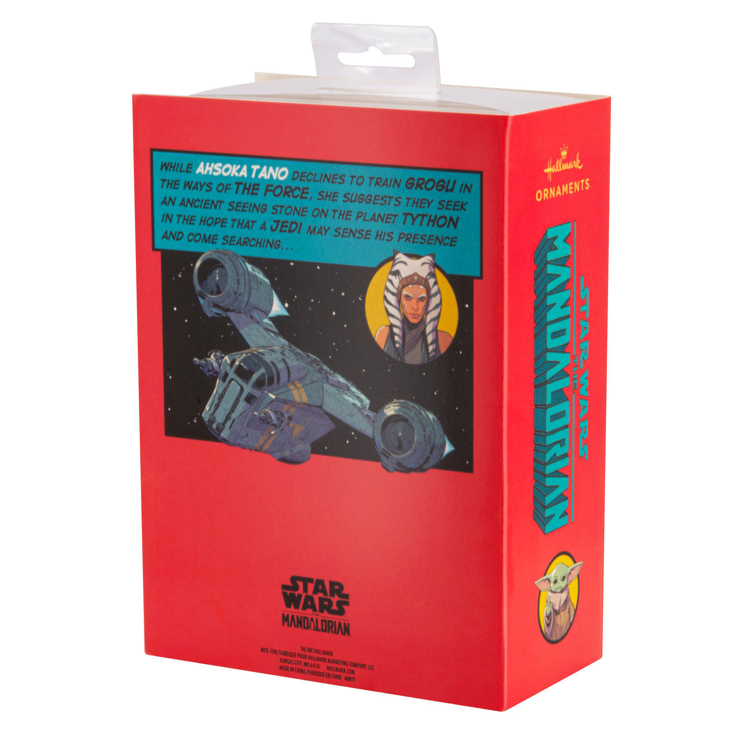 Star Wars: The Mandalorian&trade; and Grogu&trade; Hallmark Ornaments, Set of 2, , large image number 3