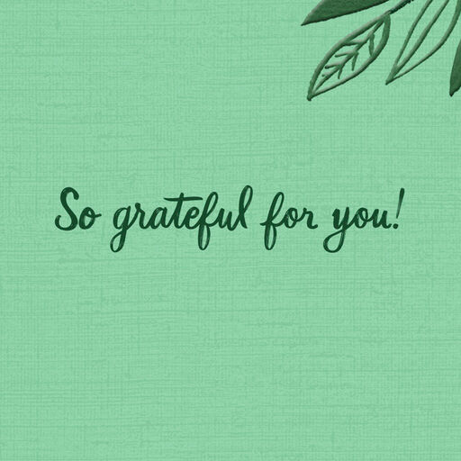 So Grateful for You Holiday Card, 