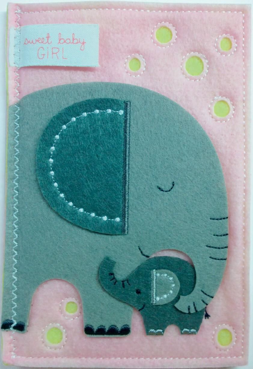 Lucky Little Girl New Baby Card