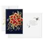 Elegant Poinsettia Christmas Cards, Box of 12, , large image number 4