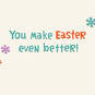 You Make Easter Better Easter Card for Aunt and Uncle, , large image number 2