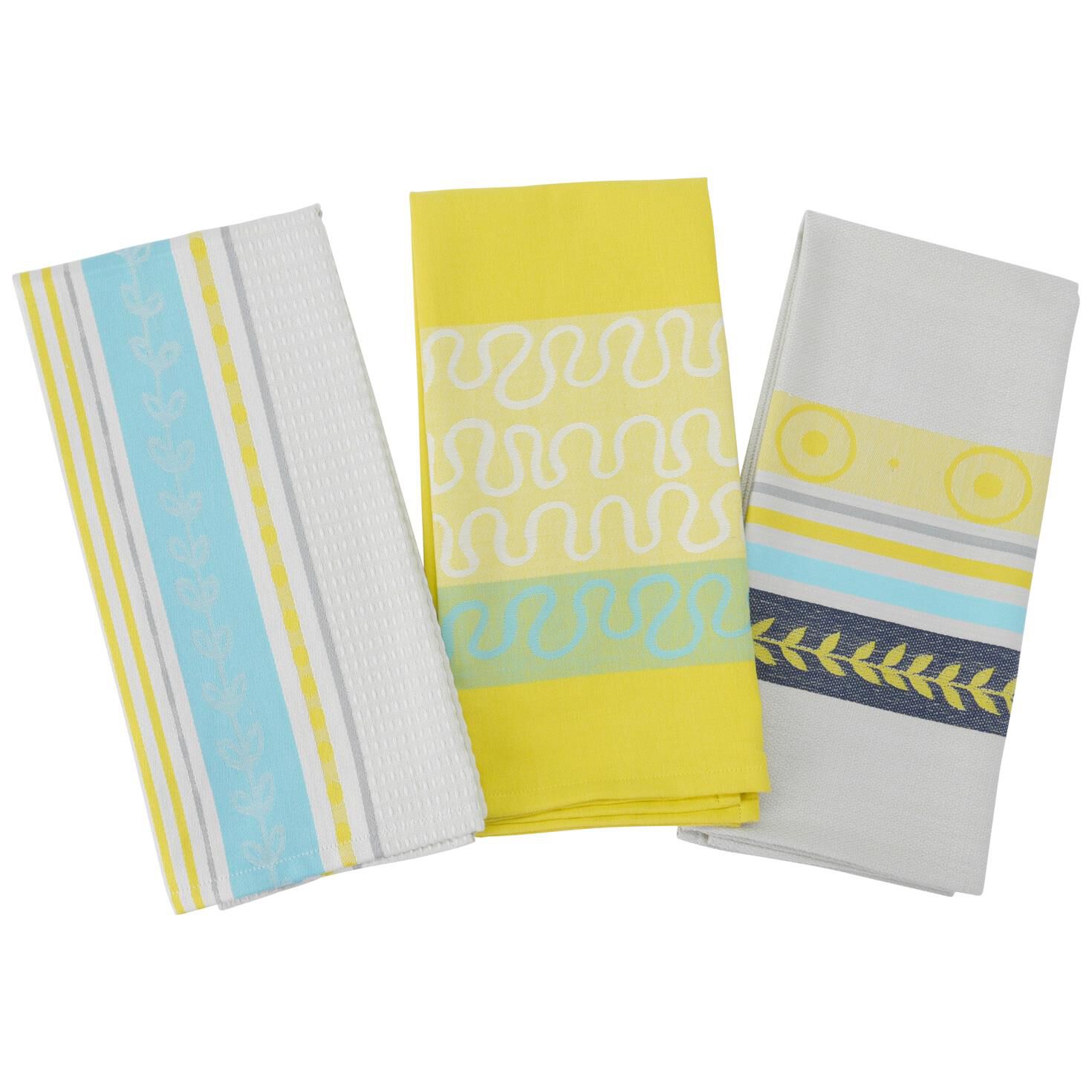 Summer Citrus Kitchen Towels Set Of 3 Kitchen Linens Hallmark