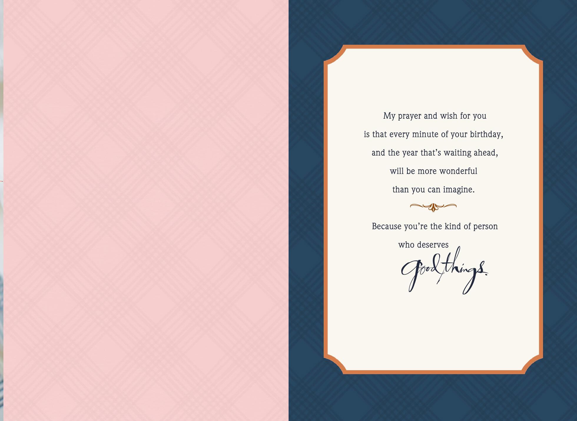 Cupcake and a Prayer Religious Birthday Card