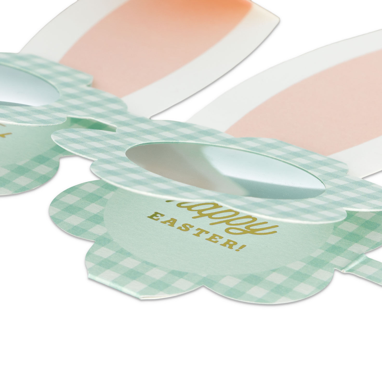 Bunny Ears with Sunglasses Paper Craft Easter Card card cover detail image number 7