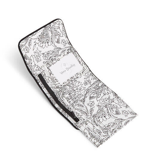 Vera Bradley RFID Riley Compact Wallet in Classic Black, 