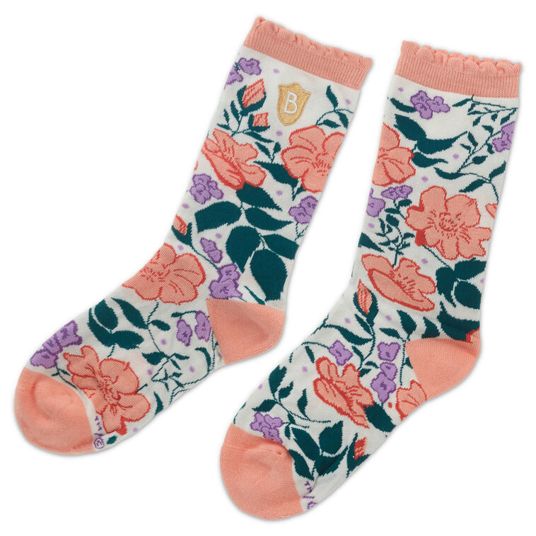 Bridgerton Colorful Floral Socks, , large image number 2