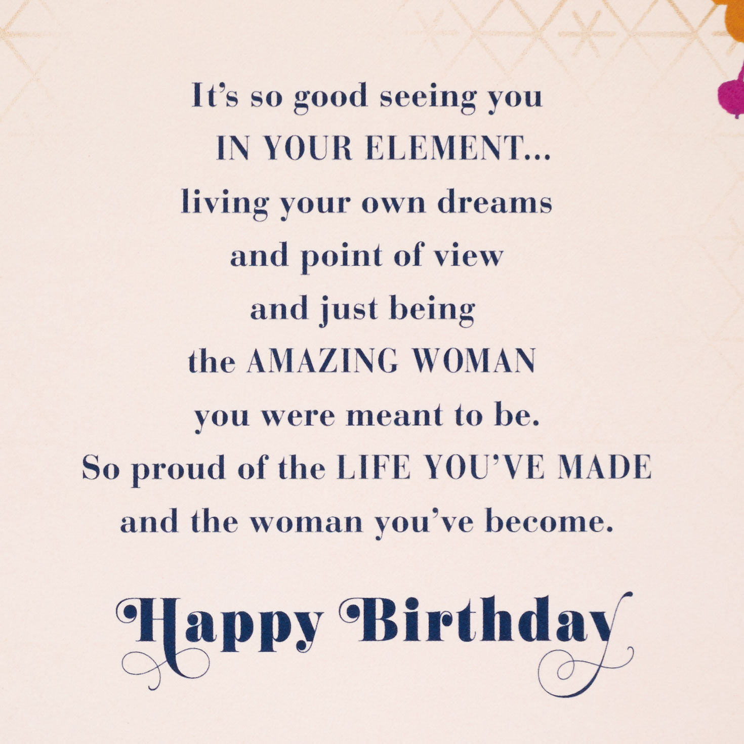 Details about   On Your Birthday Daughter Hallmark Expressions Birthday Greeting Card 