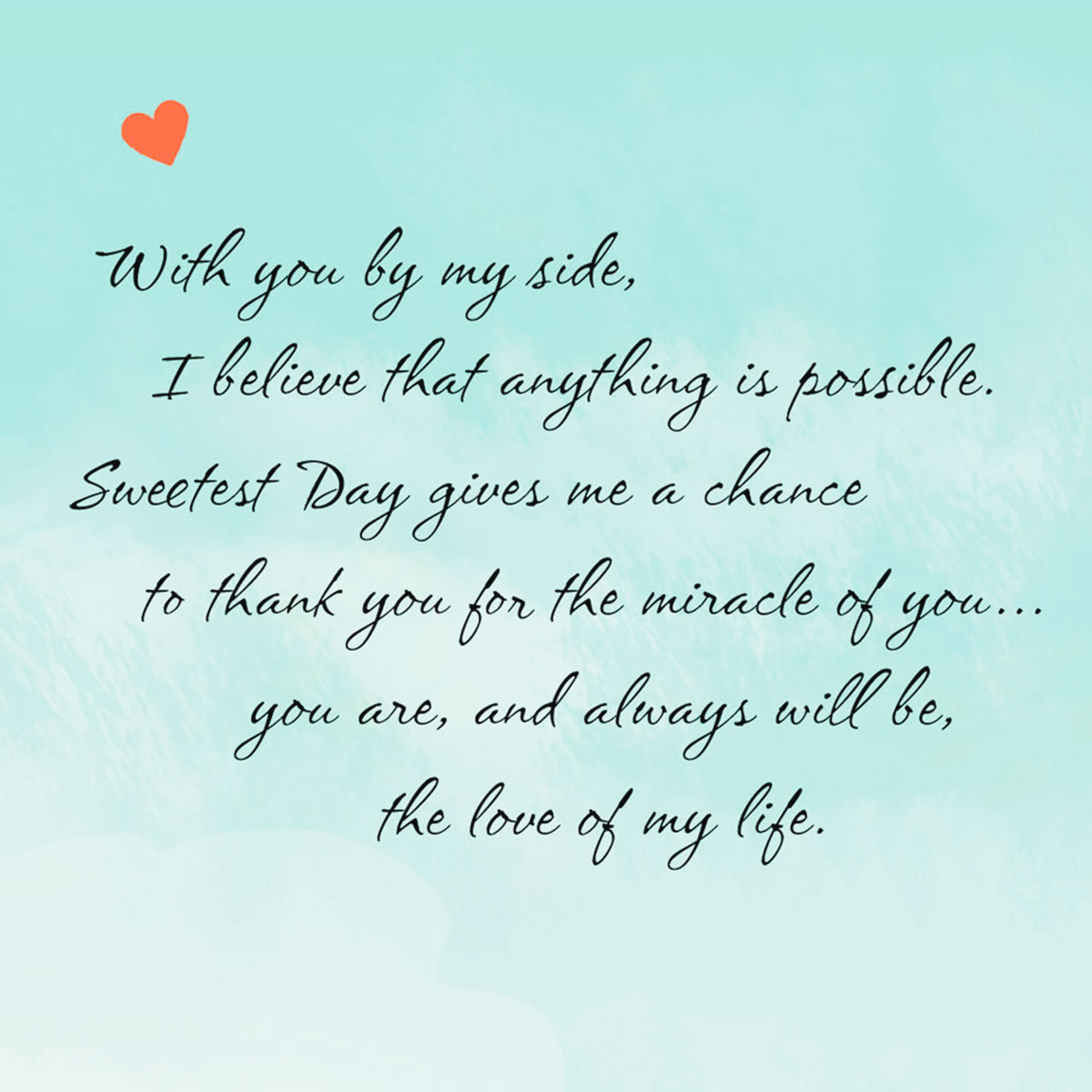 A Love Like Ours Sweetest Day Card for only USD 4.29 | Hallmark