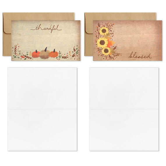 Autumn Celebrations Assorted Thanksgiving Place Cards, Pack of 32, , large image number 4