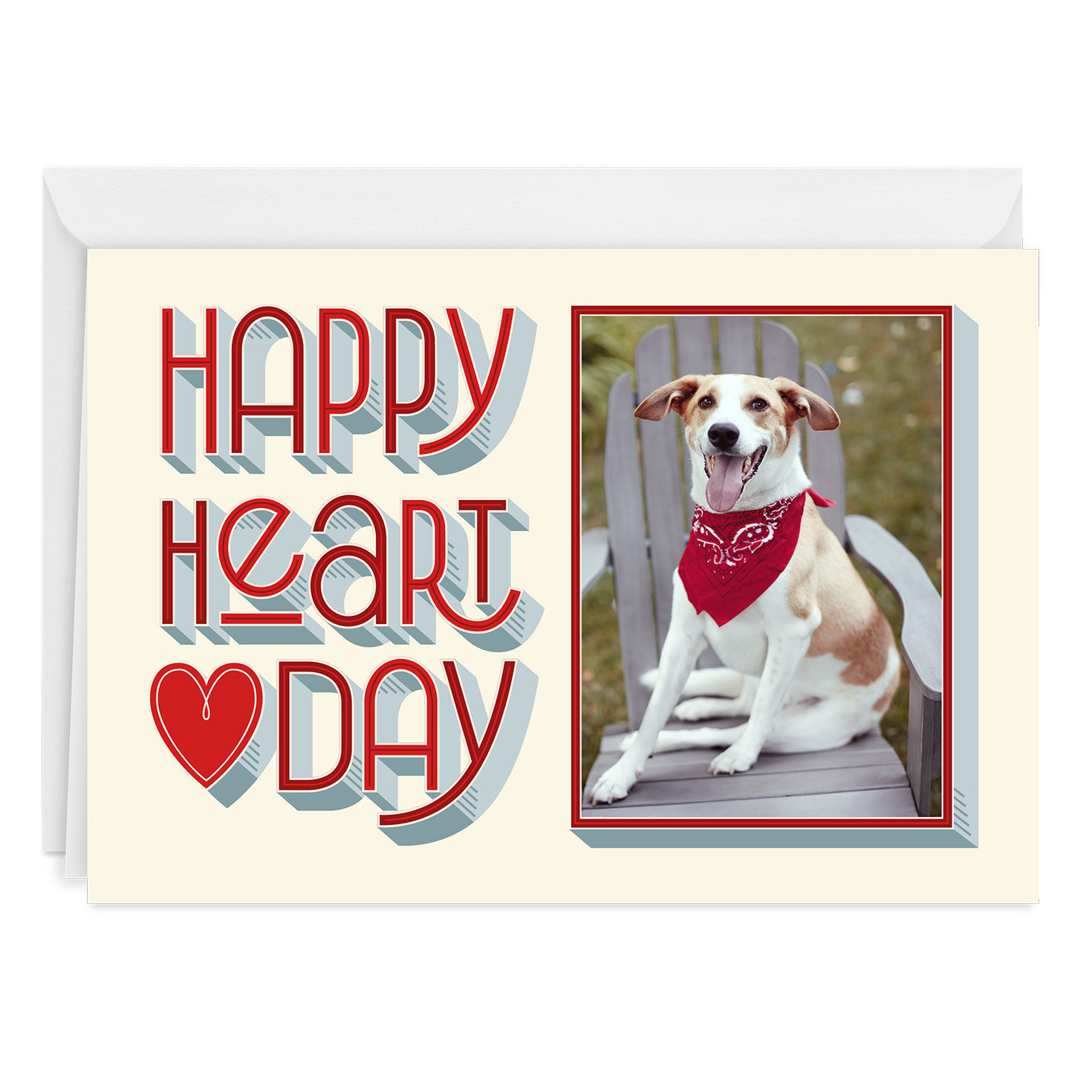 Happy Heart Day Custom Valentine's Day Card