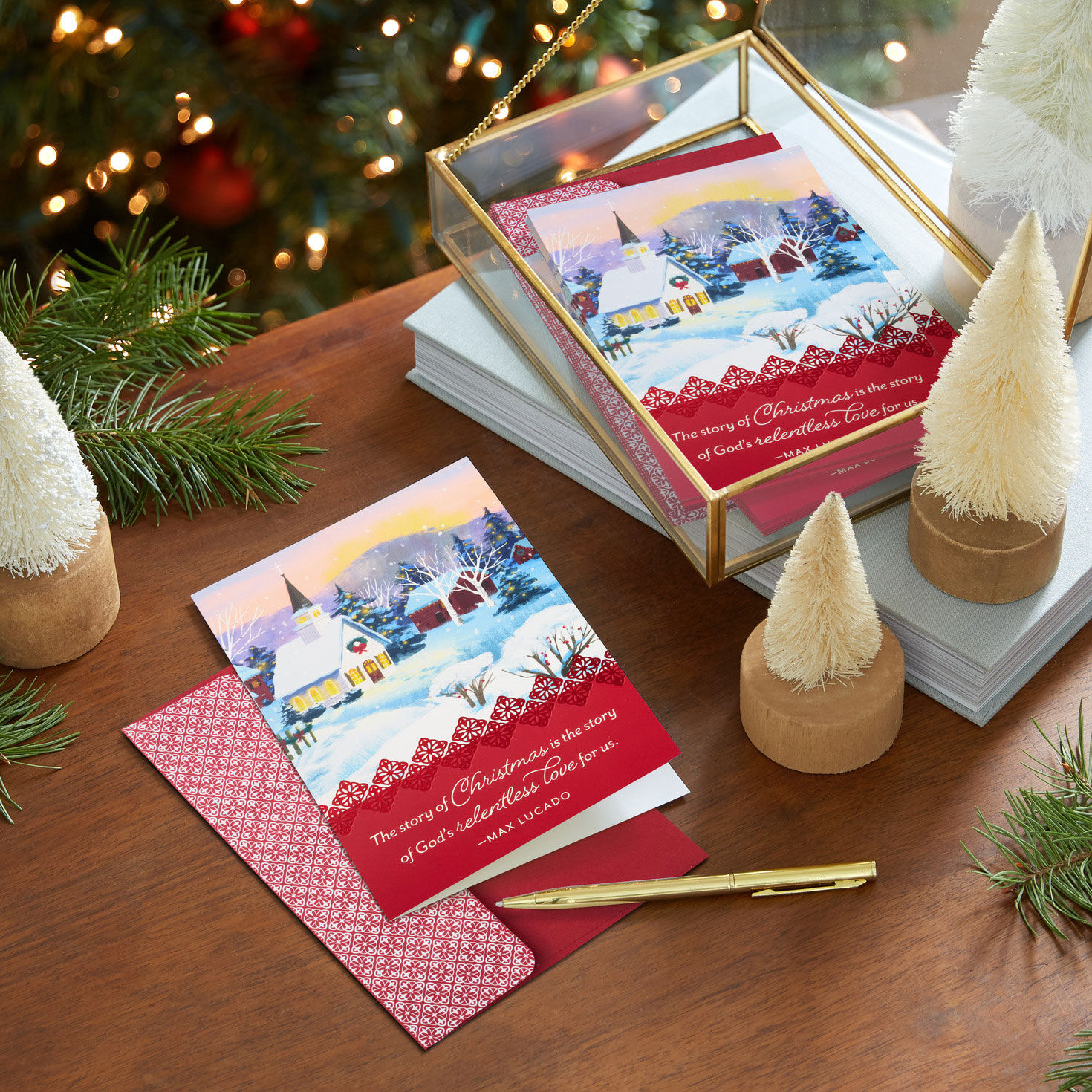 Max Lucado DaySpring Religious Christmas Cards  image number 8
