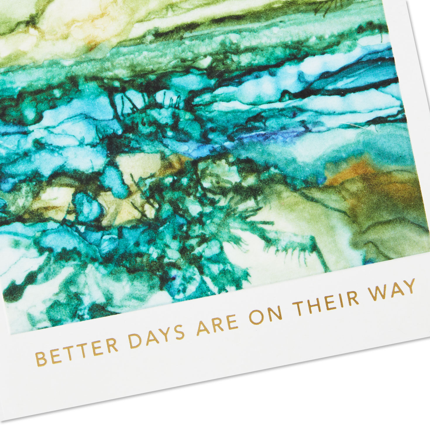 ArtLifting Better Days Are on Their Way Encouragement Card - Greeting ...