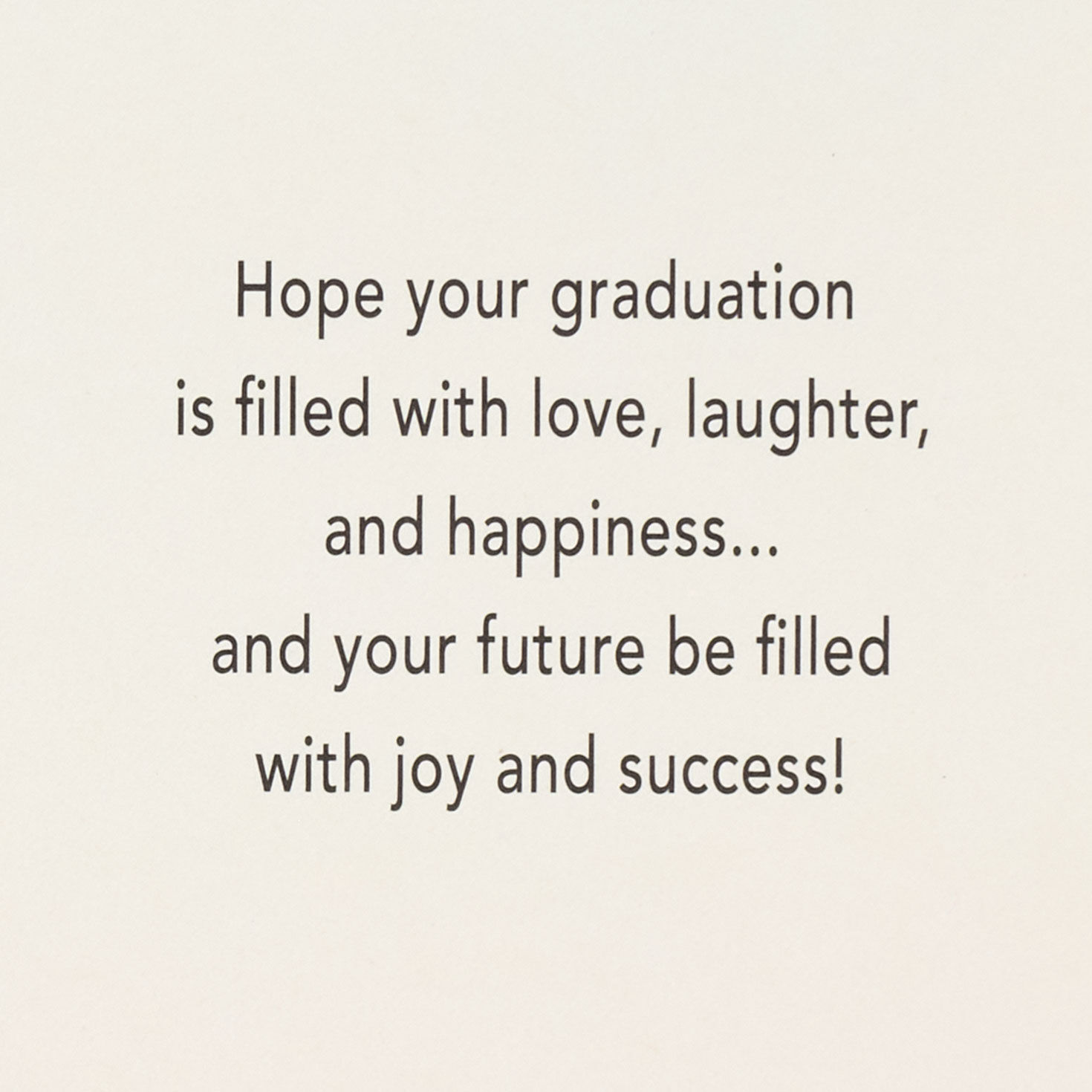 Orange, Blue and Tan Argyle Plaid High School Grad Card Sentiment  image number 3