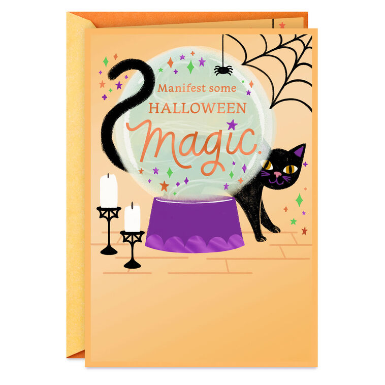 Manifest Some Magic Halloween Card