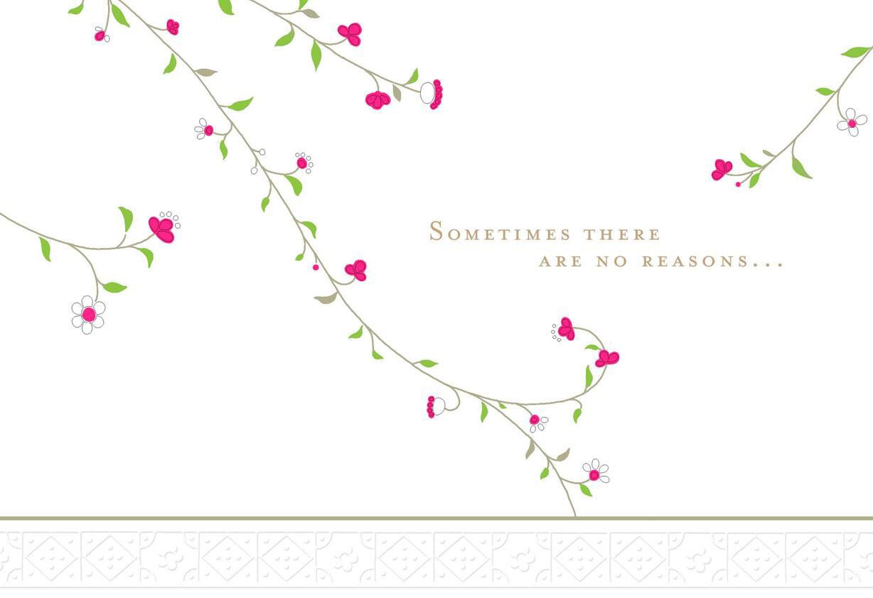 Twining Vines Care and Concern Card