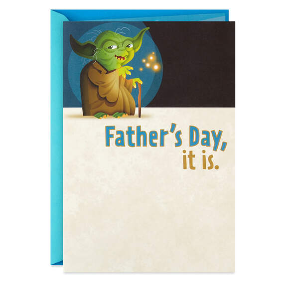 Star Wars™ Yoda™ Pop-Up Father's Day Card, , large image number 1