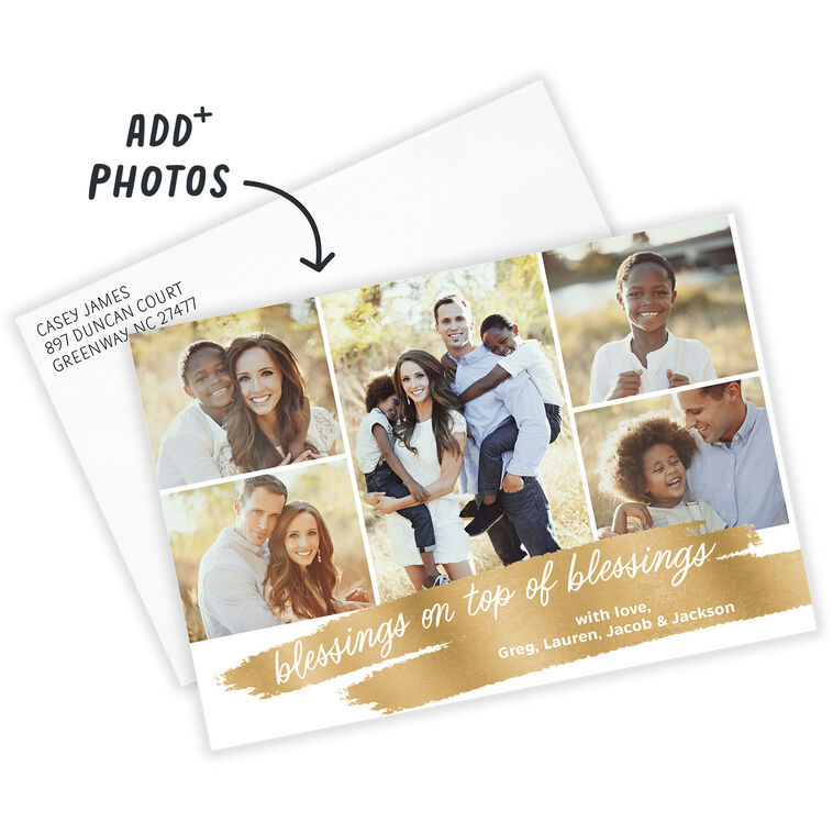 blessings-and-blessings-flat-photo-card-photo-cards-hallmark for Blessings In A Shoebox Free Printables Blessings and Blessings Flat Photo Card - Photo Cards | Hallmark for Blessings In A Shoebox Free Printables