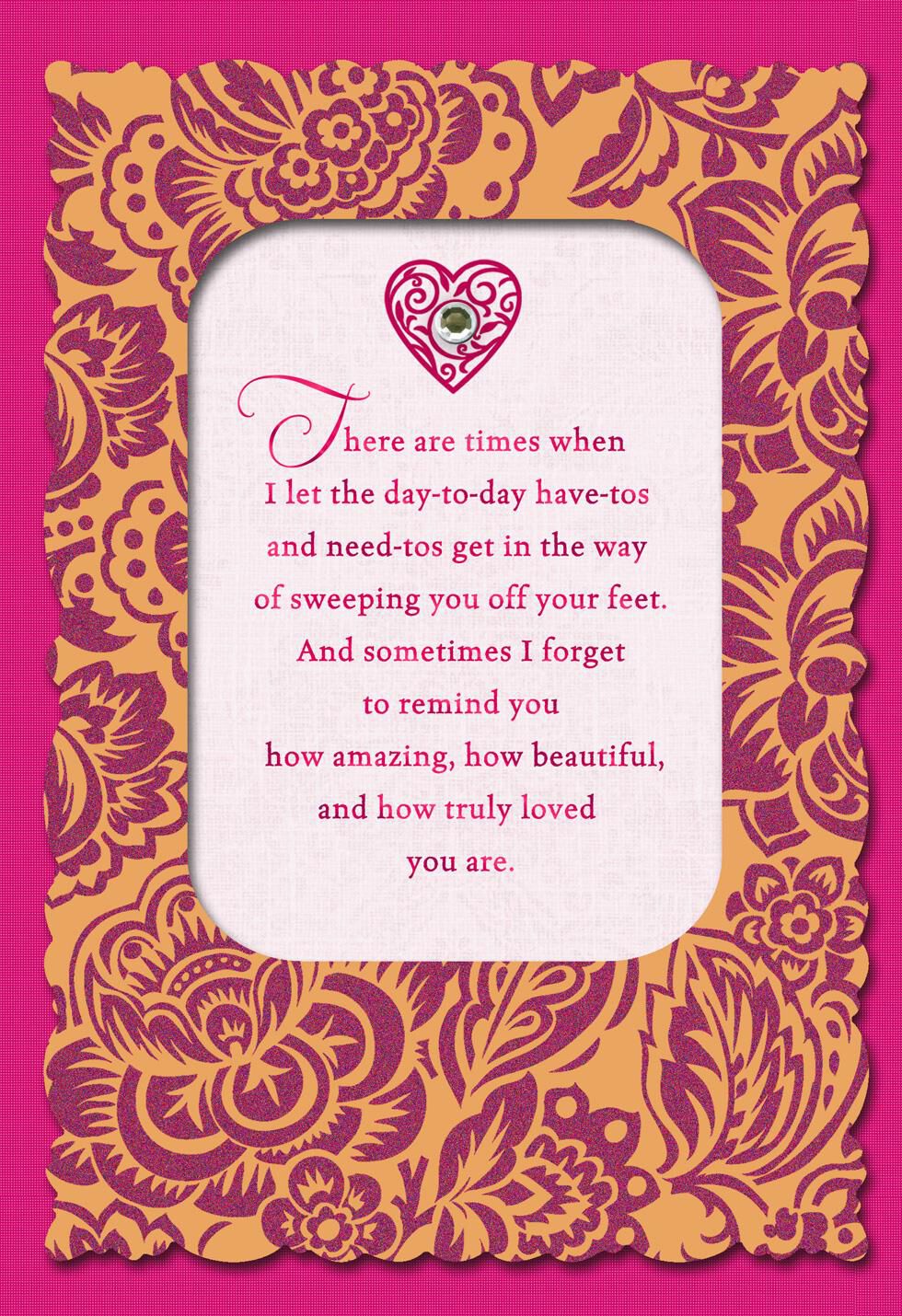 How Grateful I Am Birthday Card for Wife - Greeting Cards - Hallmark