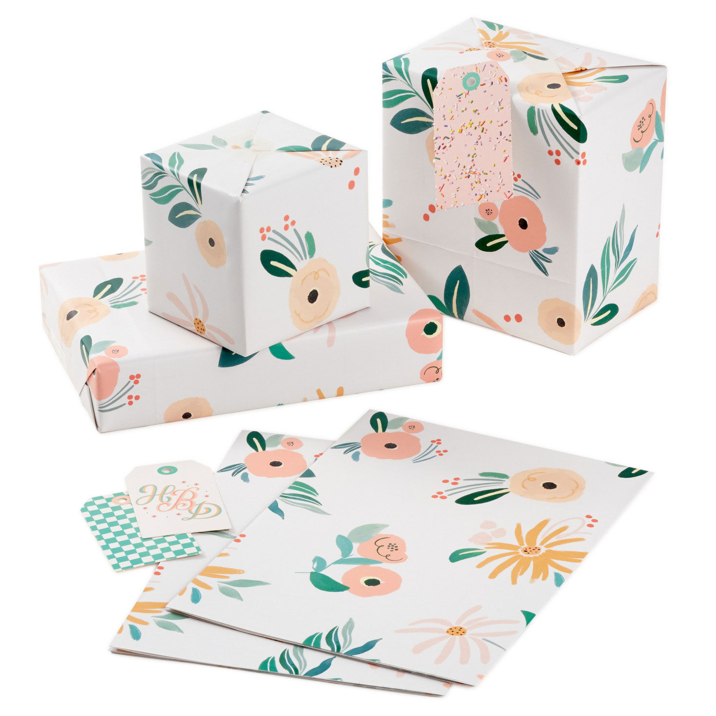 Flat wrapping paper sale