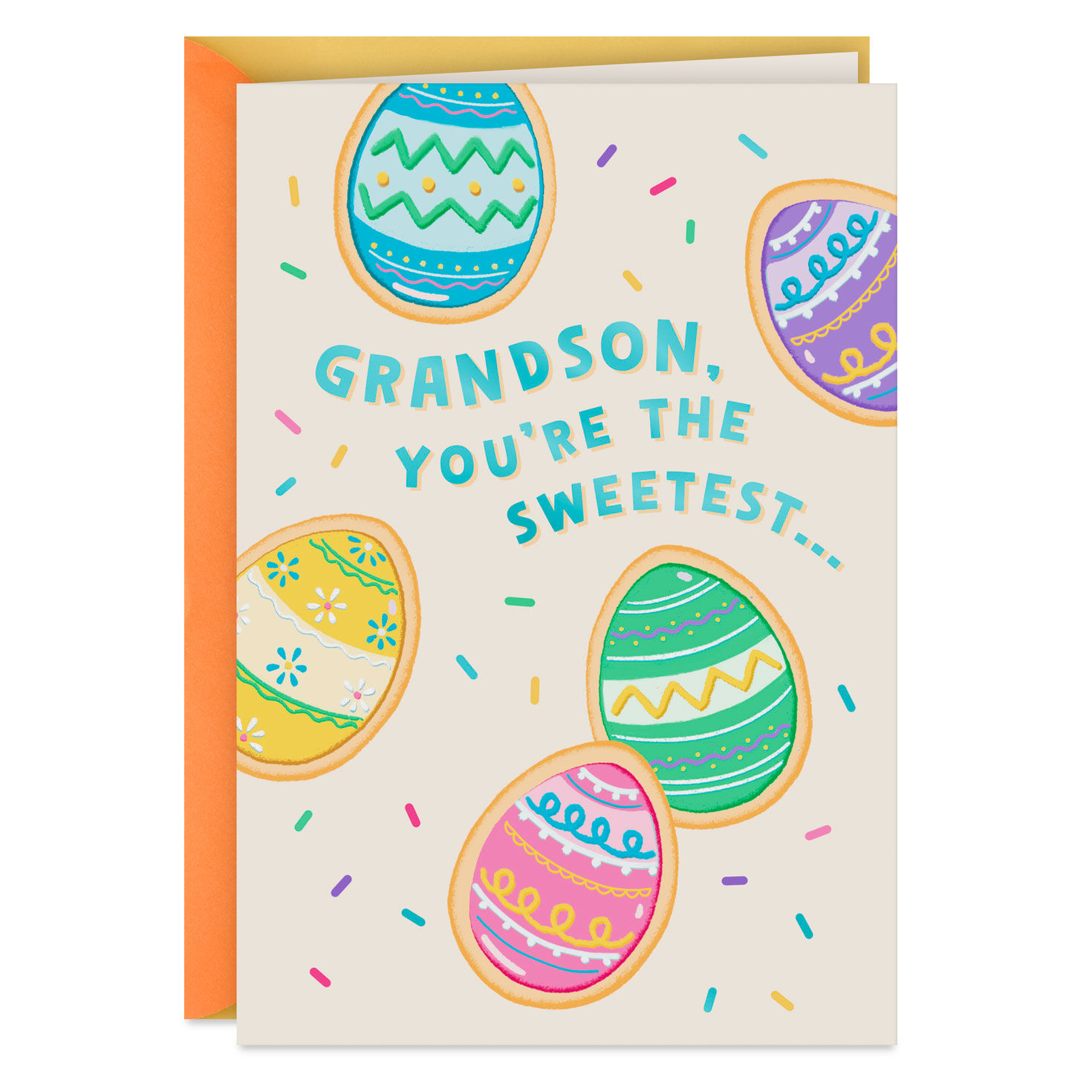 You're the Sweetest Easter Card for Grandson