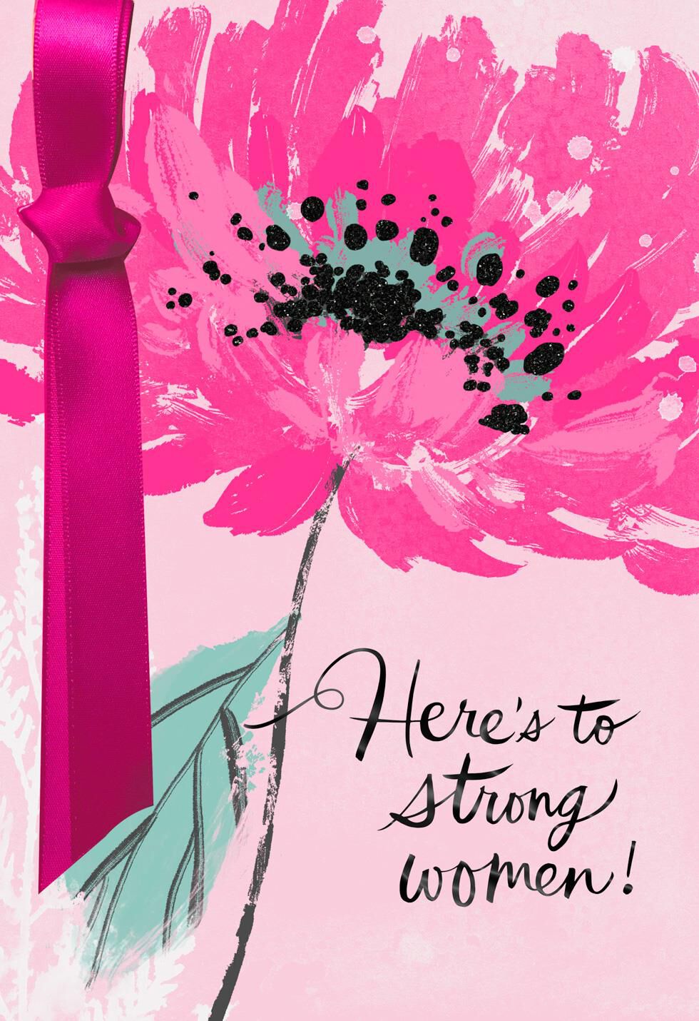 Strong Woman Birthday Card Supporting Susan G. Komen®