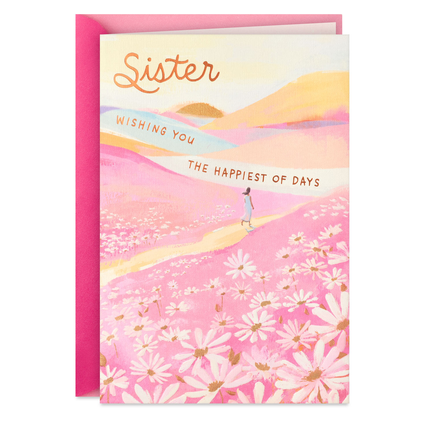 Wishing You the Happiest of Days Birthday Card for Sister