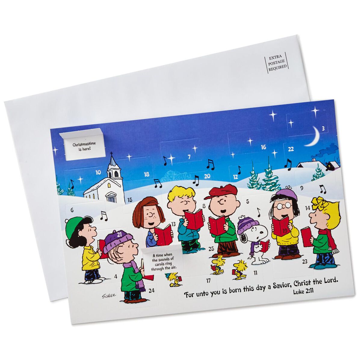 Peanuts® Advent Calendar Decorative Accessories Hallmark