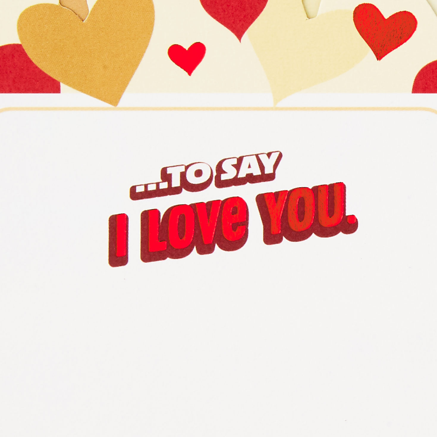 Star Wars Mandalorian The Child 3D Pop-Up Valentine's Day Card sentiment image number 4