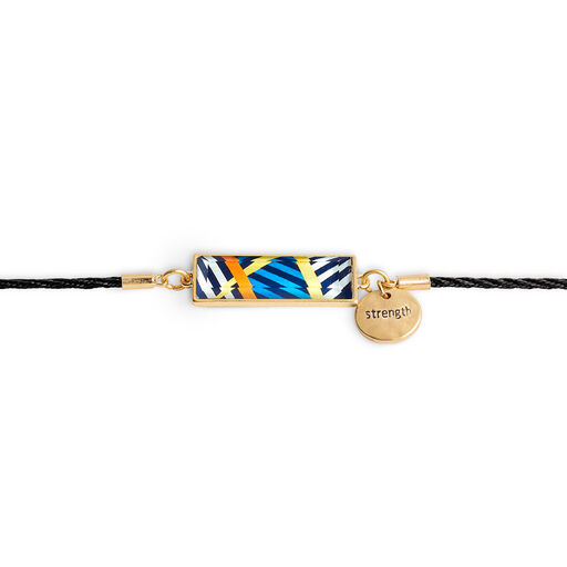 Demdaco ArtLifting Wide X Bracelet, 