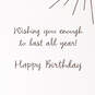 Wishing You So Much Happy Birthday Card, , large image number 2