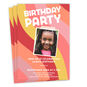 Pink Waves Birthday Invitation, , large image number 1