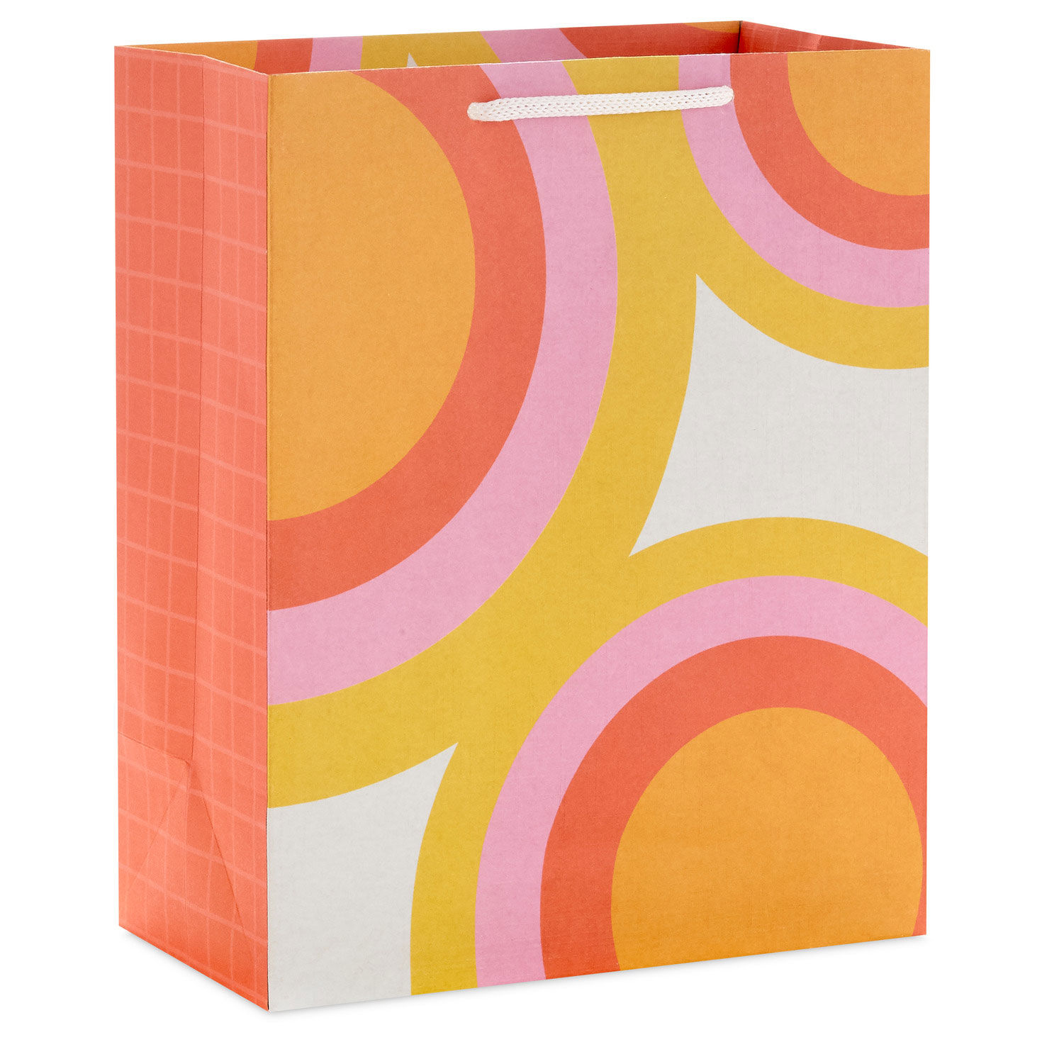 9.6" Warm Concentric Circles Medium Gift Bag for only USD 3.99 | Hallmark