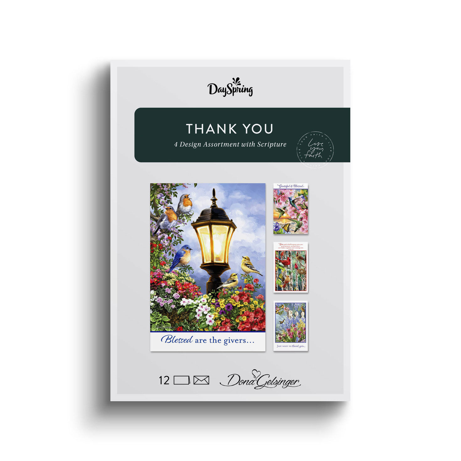 Dona Gelsinger DaySpring Thank You Cards Assortment package front image number 2