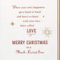 Joy, Pride and Love Christmas Card for Son, , large image number 3