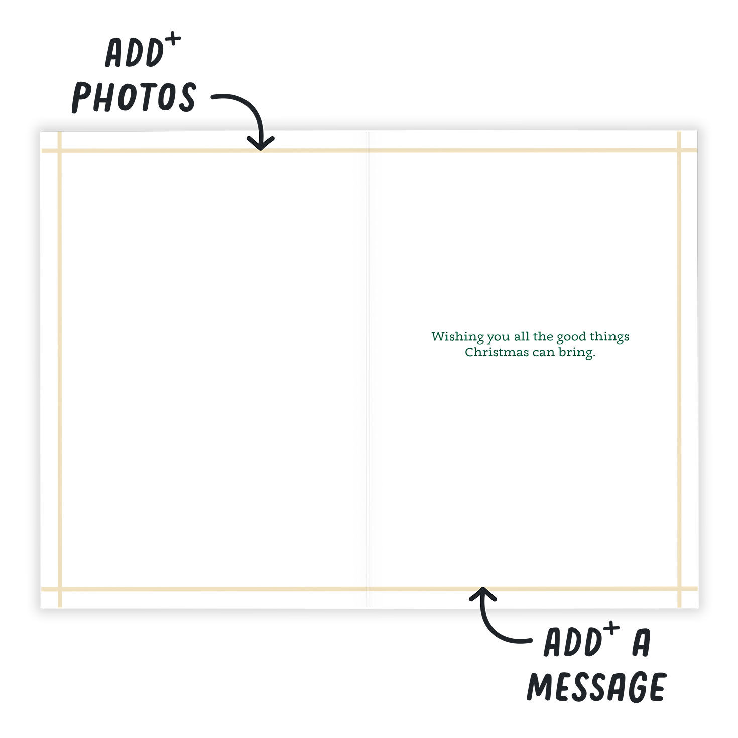 Merry Wishes Poinsettia Christmas eCard, , large image number 4