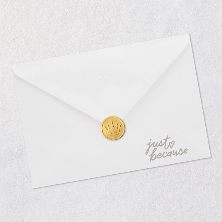 Unicorn in Sunglasses Kids Card Envelope Back with Seal image number 7